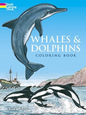 Whales & Dolphins Coloring Book