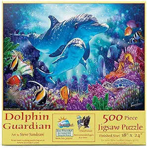 Dolphin Guardian Jigsaw Puzzle