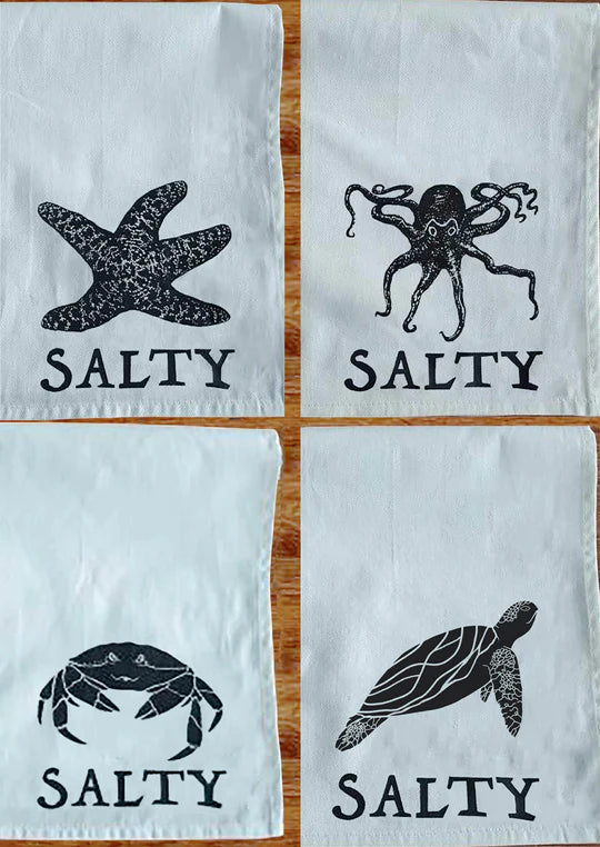 Salty Raven- Tea Towels