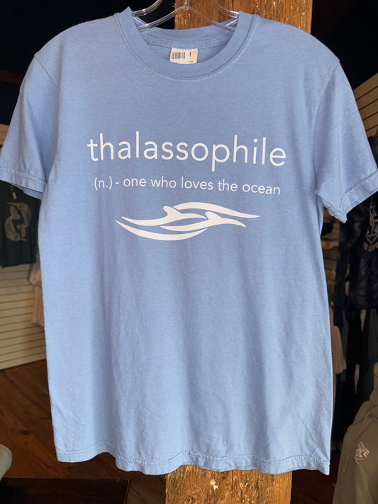 Thalassophile Tee denim