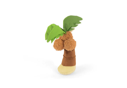 Palm Tree Plush Dog Toy